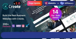 Creote Corporate and Consulting Theme 2.7.8