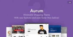 Aurum 4.0.0 – Minimalist Shopping Theme