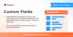 Bookly Pro Custom Fields Addon 4.5