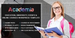 Academia 3.3 – Education Center WordPress Theme