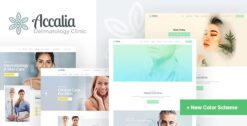 Accalia 1.3.1 – Dermatology Clinic Theme