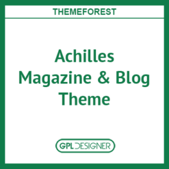 Achilles 1.7 – Multipurpose Magazine & Blog Theme