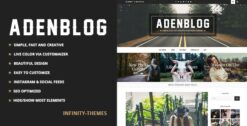 Aden WordPress Blog Theme 3.1.8