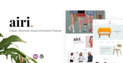 Airi Clean Minimal Woocommerce Theme 1.6.0