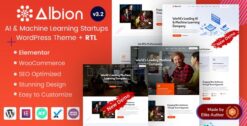Albion 3.2 – Machine Learning & AI WordPress Theme