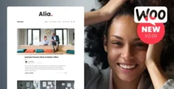 Alia Minimal Personal Blog 2.01