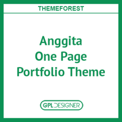 Anggita 1.1 – One Page Portfolio Theme