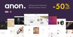 Anon Elementor WooCommerce Theme 2.2.10