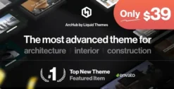 ArcHub Architecture and Interior Design Theme 1.2.7
