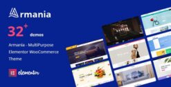 Armania Elementor WooCommerce Theme 1.3.7