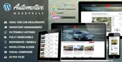 Automotive Car Dealership Business Theme 13.3