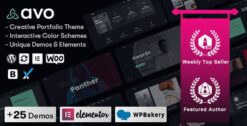 Avo Creative and Agency Theme 1.1.8