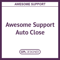 Awesome Support – Auto Close 1.0.7