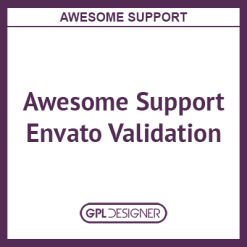 Awesome Support – Envato Validation 0.2.8