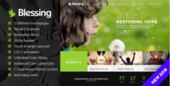 Blessing 1.6.9 – Theme for Church Websites
