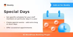 Bookly Pro Special Days Addon 5.1