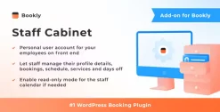 Bookly Staff Cabinet Addon 5.2