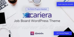 Cariera Job Board Theme 1.8.4