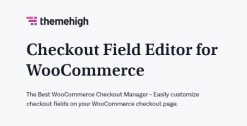Checkout Field Editor Pro for WooCommerce 3.6.3