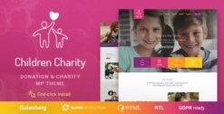 Children Charity Nonprofit and NGO Theme 1.2.2