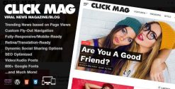 Click Mag 3.2.0 – Viral News Magazine/Blog Theme