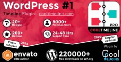 Cool Timeline Pro WordPress Plugin 4.8.6