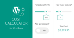 Cost Calculator For WordPress 3.7