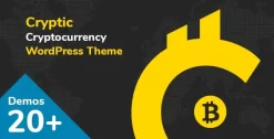 Cryptic Cryptocurrency WordPress Theme 3.4