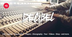 Decibel Professional Music Theme 3.7.3