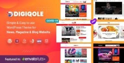 Digiqole News Magazine WordPress Theme 2.2.1