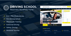 Driving School WordPress Theme 1.4.9