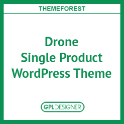 Drone 1.17 – Single Product WordPress Theme