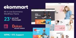 Ekommart AllInOne eCommerce Theme 4.1.4