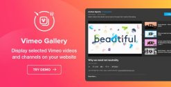 Elfsight Vimeo Gallery Plugin 1.1.1