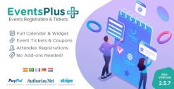 Events Calendar Registration and Tickets 2.5.9