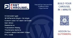Fast Carousel for Gutenberg 1.0
