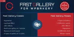 Fast Gallery for Visual Composer Plugin 4.0