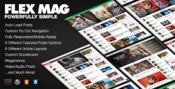 Flex Mag 3.3.0 – Responsive News Theme