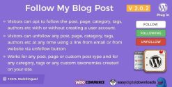 Follow My Blog Post Plugin 2.3.5