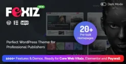 Foxiz Newspaper News and Magazine 2.5.0