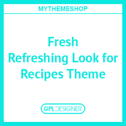 Fresh 1.0.9 – Refreshing Look for Recipes Theme