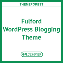 Fulford 1.0.9 – Responsive Blogging Theme