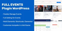 FullEvents Event WordPress Plugin 1.2.0