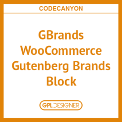 GBrands 1.0 – WooCommerce Gutenberg Brands