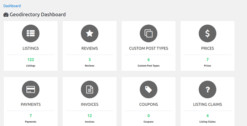 GeoDirectory Dashboard 0.0.1