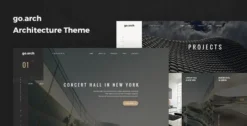 Go Arch Architecture and Interior Theme 1.2.8