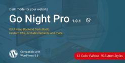 Go Night Dark Mode WordPress Plugin 1.1.2