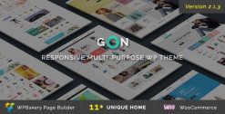 Gon MultiPurpose WordPress Theme 2.3.7