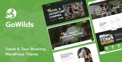 Gowilds Travel and Tour Booking Theme 1.1.0