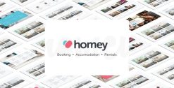 Homey Booking and Rentals Theme 2.3.5